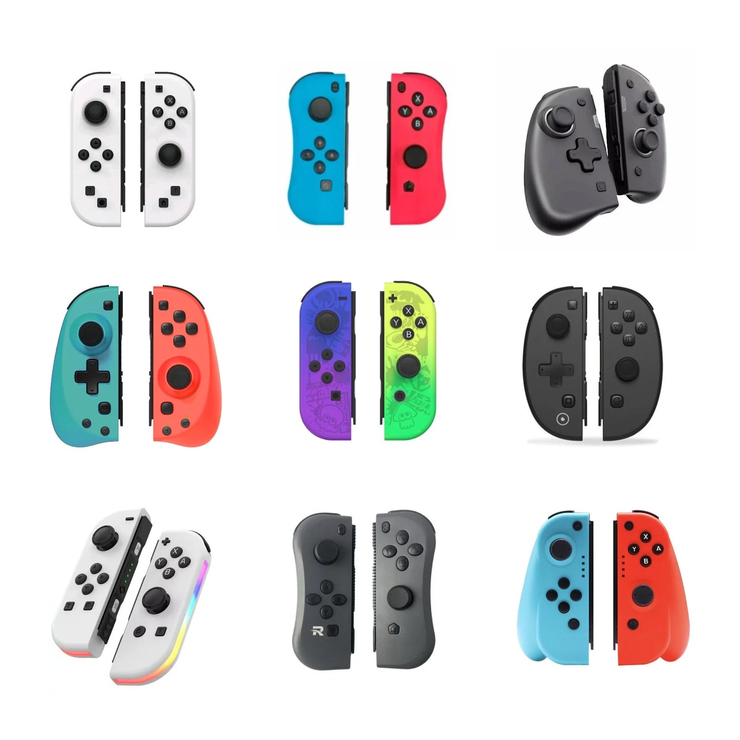 Nintendo Switch Accessori Compatibili Joycon Custodia Controller Volante Dock