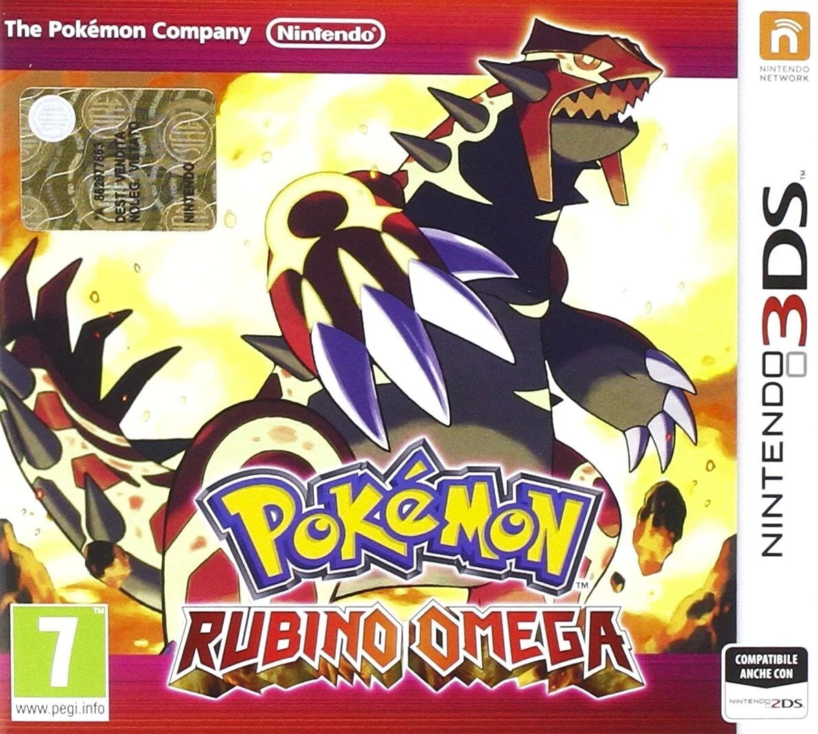 Pokemon Rubino Omega Zaffiro Alpha per Nintendo 3DS 2DS Gioco Originale Usato