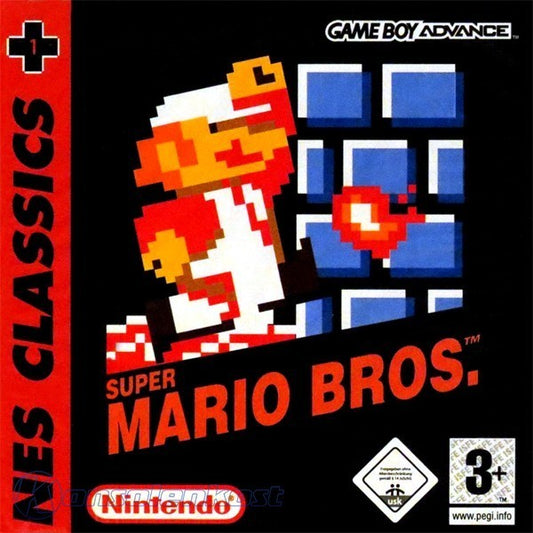 Gioco NES Classics Super Mario Bros solo Cartuccia per GBA Game Boy Advance