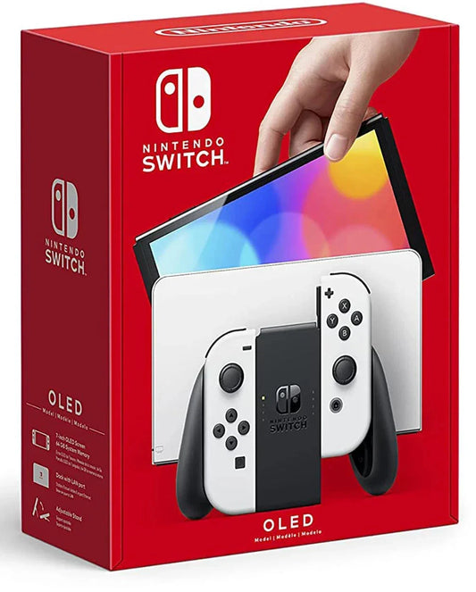 ✅Console Nintendo Switch OLED Rosso Neon/Blu Neon / Solo Schermo ✨In Garanzia🎁