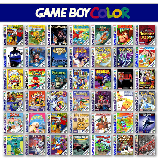 Nintendo Game Boy Color GBC Gioco A Scelta tra i Migliori Titoli Solo Cartuccia