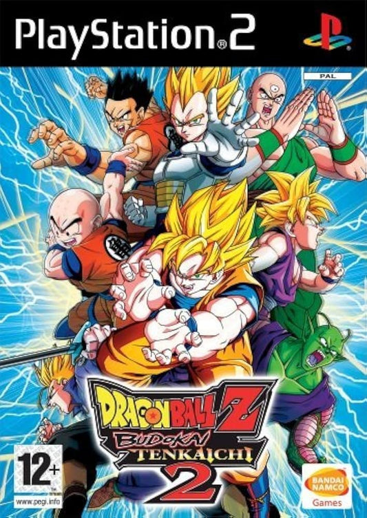 PS2 Playstation 2 Dragon Ball Z Budokai Tenkaichi 2 Gioco Usato
