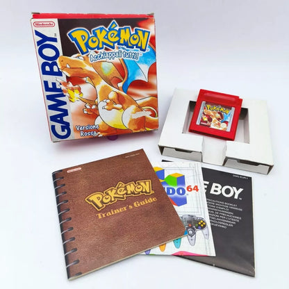 Pokemon Rosso Giallo Blu Game Boy Advance GBA ORIGINALE Batteria Nuova Garantito