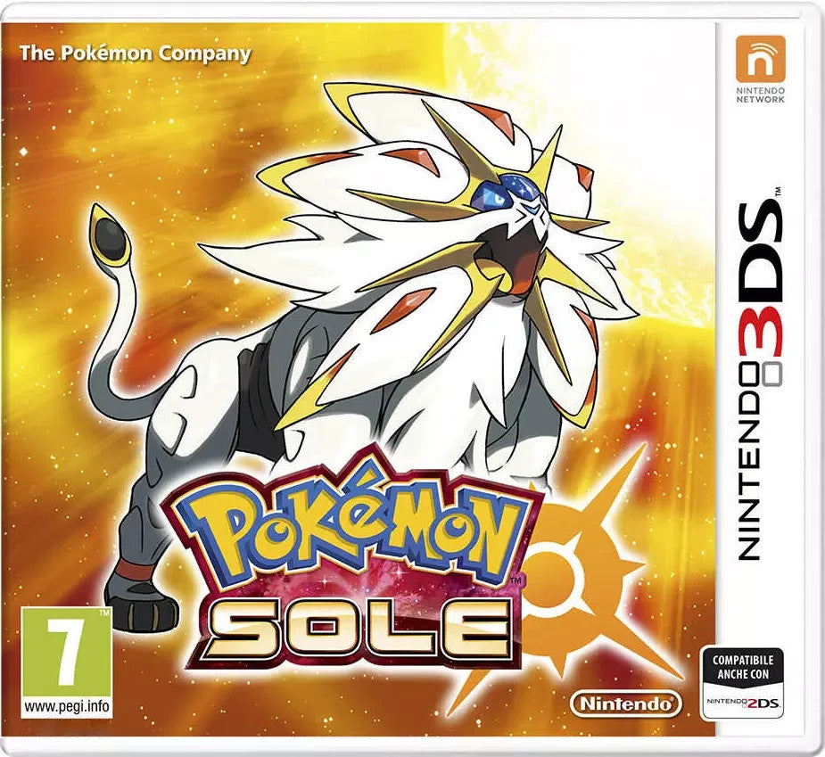 Pokemon Sole Luna Per Nintendo 3ds 2ds Gioco Originale Usato Multilingua Ottimo