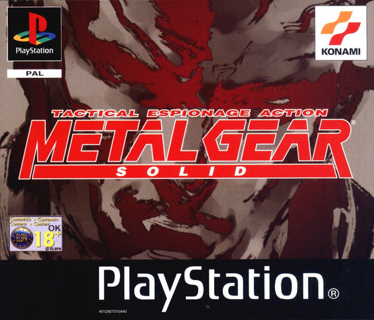 Gioco Metal Gear Solid + Rainbow Six COMPLETO (GER) per PS1 Playstation 1
