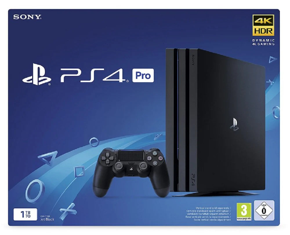 Playstation 4 Ps4 Pro Slim Fat Ps 4 Console con Controller e FW Basso - In Garanzia