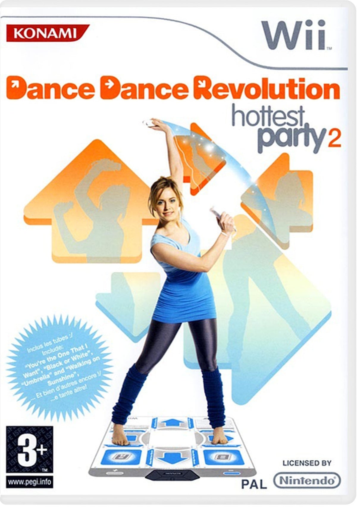 Gioco Dance Dance Revolution Hottest Party 2 per Nintendo Wii