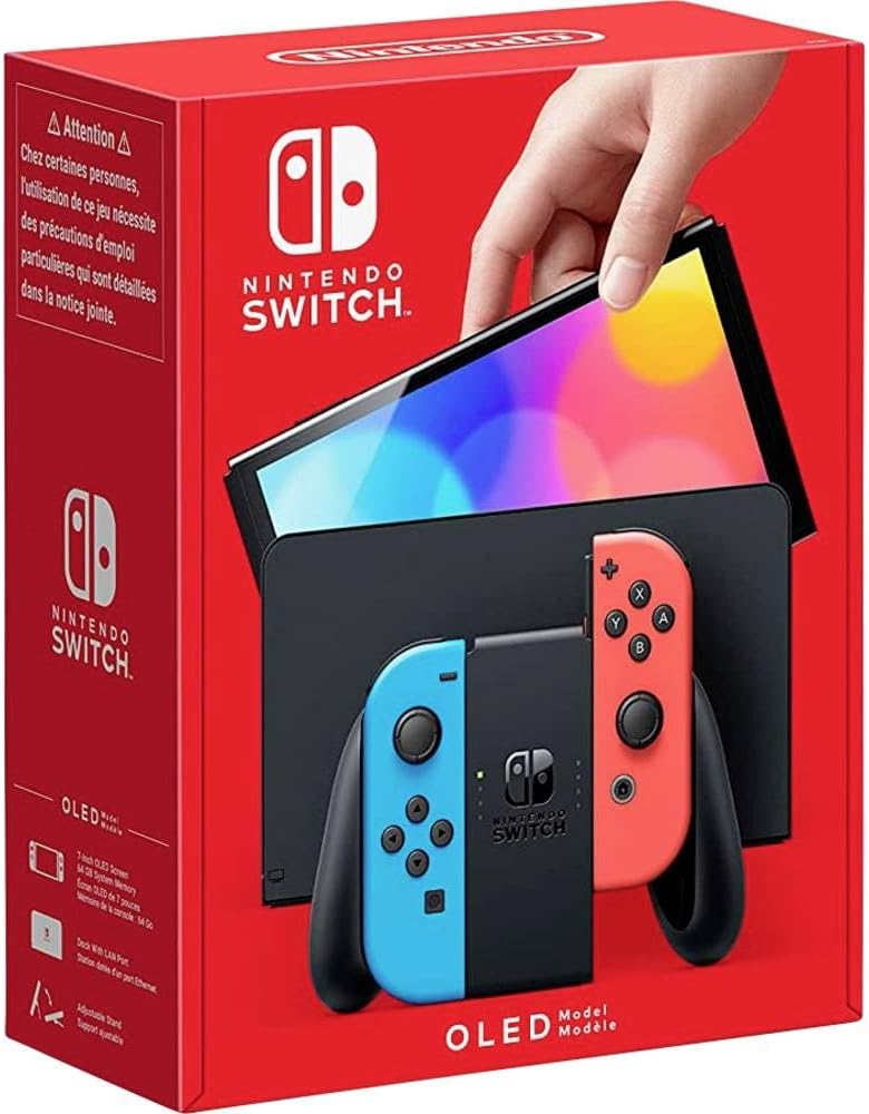 ✅ Nintendo Switch OLED Console 🎁 Rossa Blu, Bianca Scatola Completa✨In Garanzia
