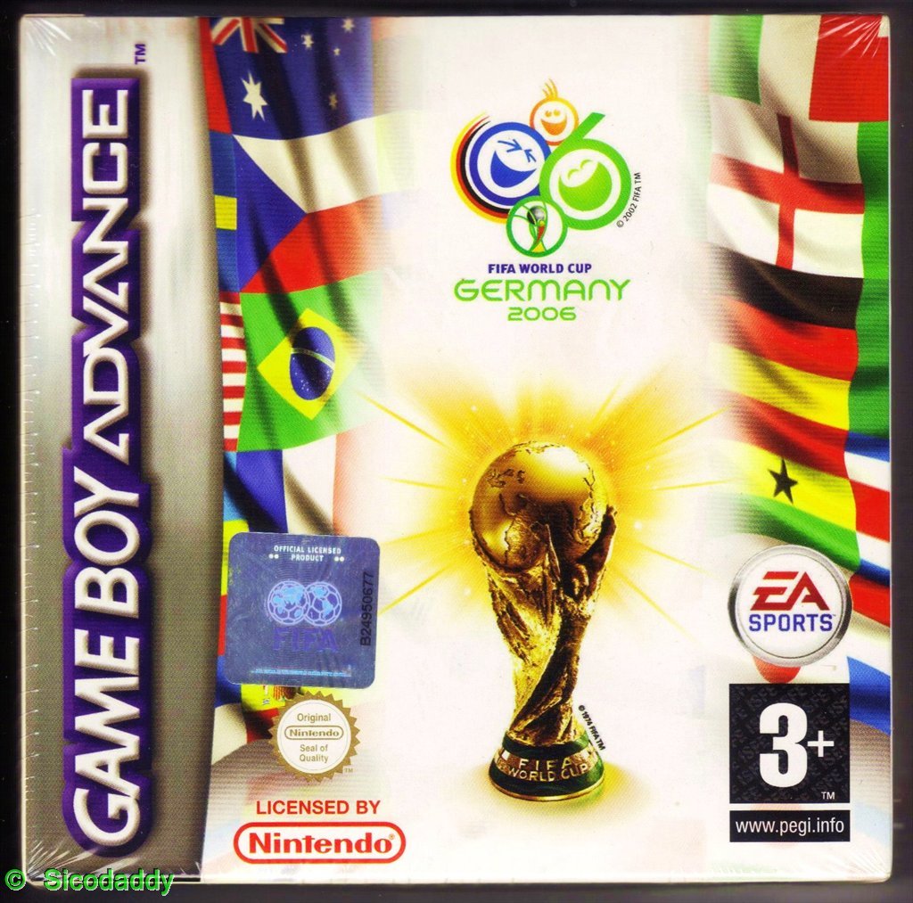 Gioco 2006 FIFA World Cup Germany solo Cartuccia per GBA Game Boy Advance