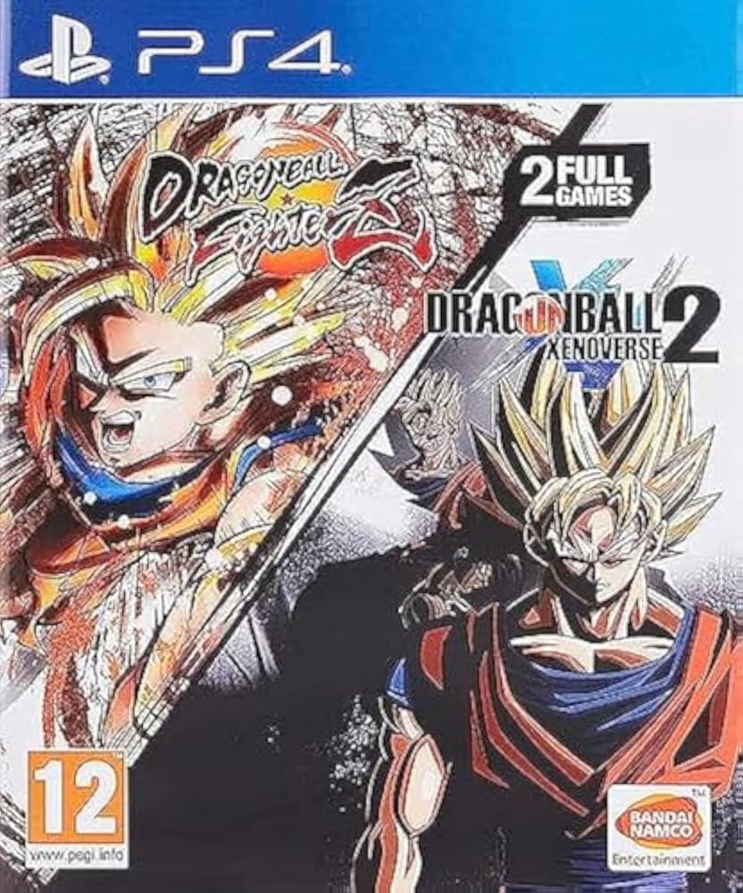 Gioco Dragon Ball Fighterz + Dragon Ball Xenoverse 2 per PS4 Playstation 4