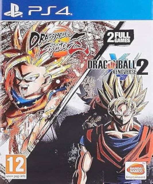 Gioco Dragon Ball Fighterz + Dragon Ball Xenoverse 2 per PS4 Playstation 4