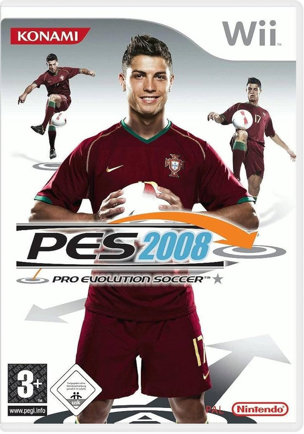 Gioco Pro Evolution Soccer PES 2008 per Nintendo Wii