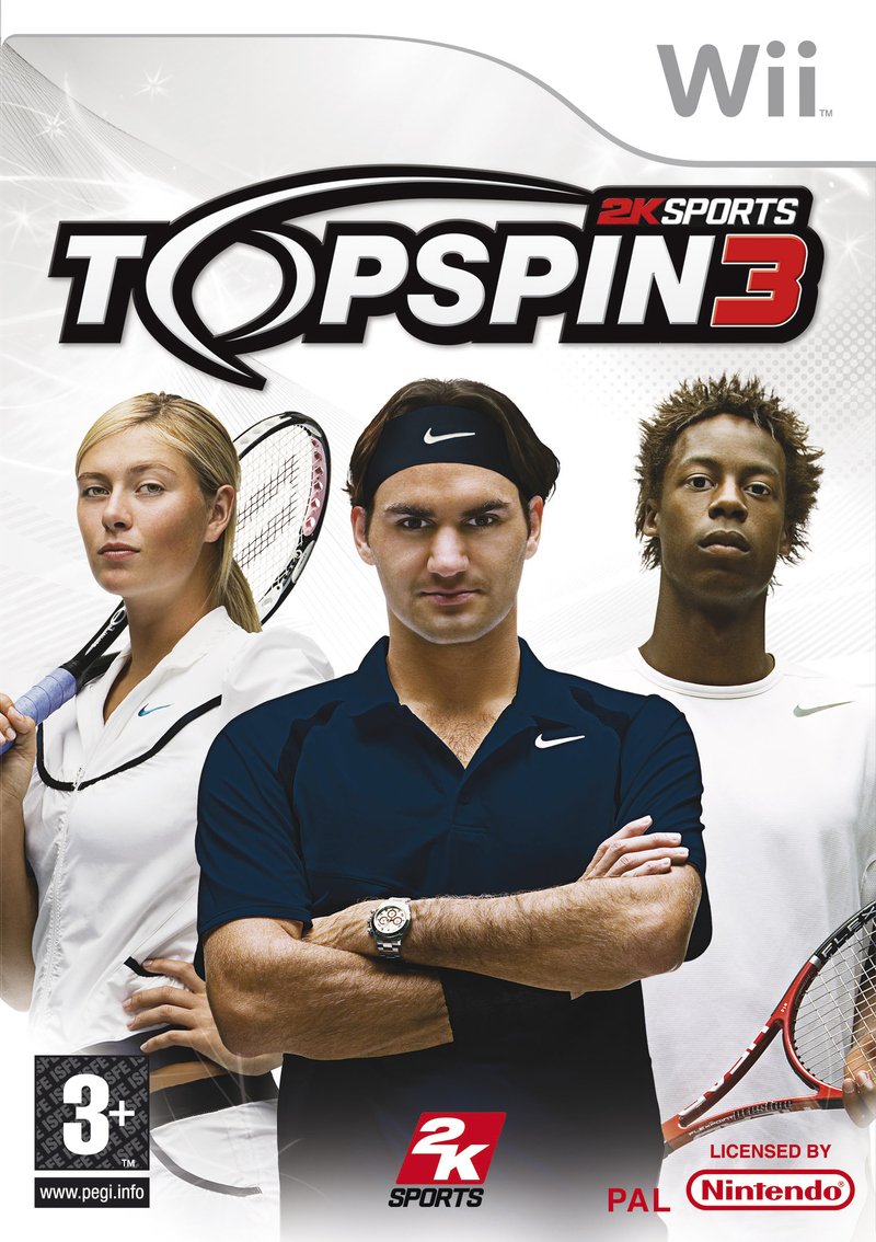 Gioco Top Spin 3 per Nintendo Wii