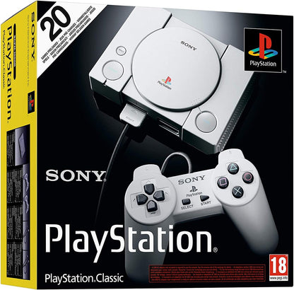 PS1 CLASSIC MINI Playstation PS 1 Originale + 20 Giochi GRATIS - In Garanzia