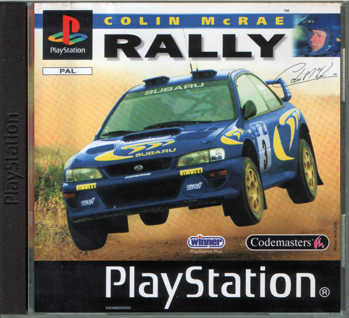 Gioco Colin McRae Rally per PS1 Playstation 1