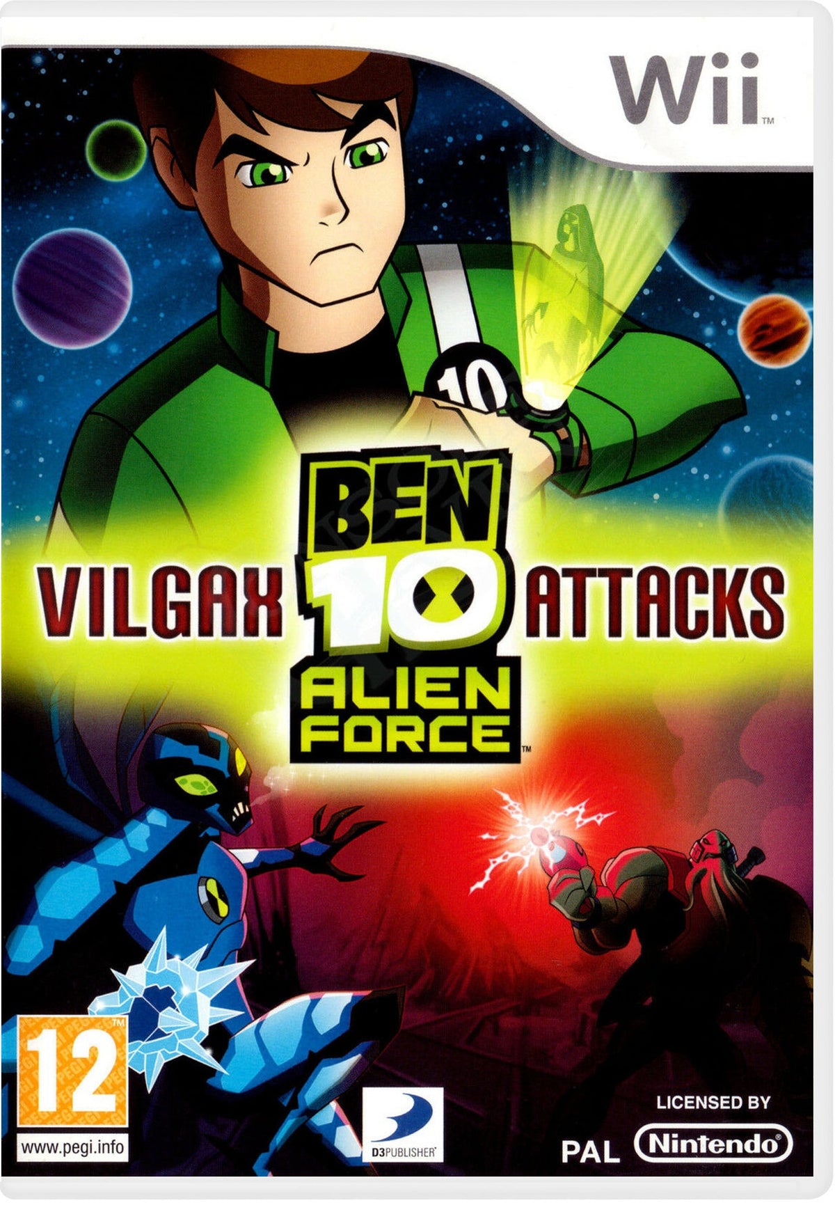 Gioco Ben 10 Alien Force Vilgax Attacks per Nintendo Wii