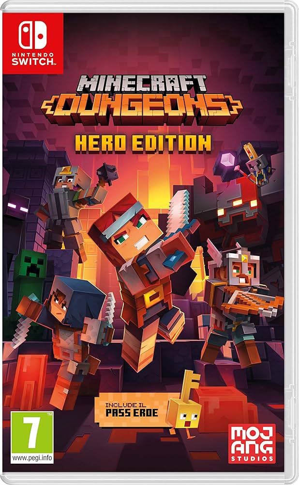 Gioco Minecraft Dungeons Hero Edition per Nintendo Switch