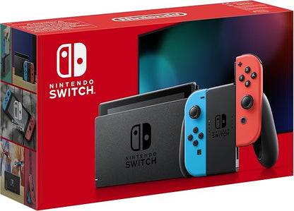 ✅ Nintendo Switch Console 🎁 Rossa Blu, Nera con Scatola Completa ✨ In Garanzia