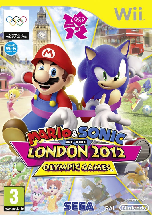 Gioco Mario e Sonic ai Giochi Olimpici di Londra 2012 per Nintendo Wii