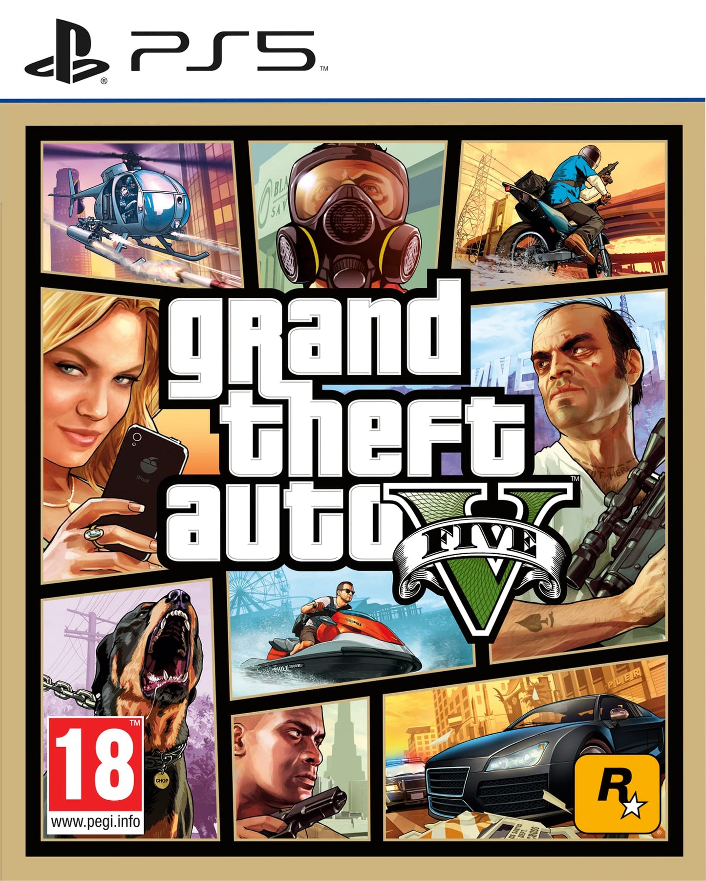 Gioco Grand Theft Auto V GTA 5 per PS5 Playstation 5