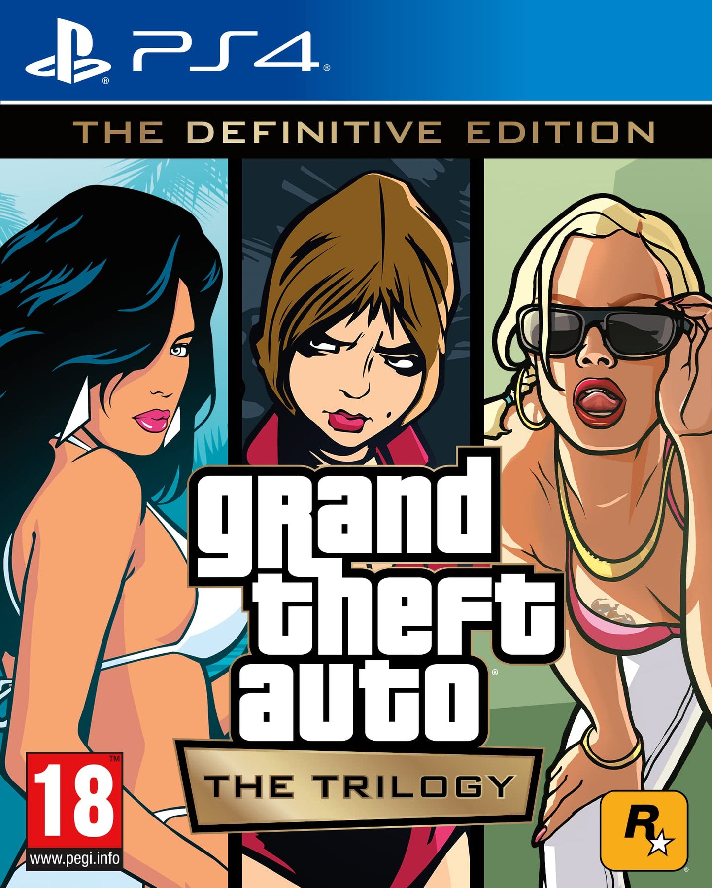 Gioco GTA The Trilogy The Definitive Edition per PS4 Playstation 4