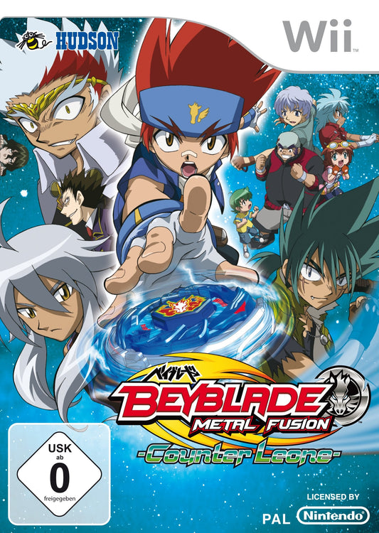 Gioco Beyblade Metal Fusion Counter Leone per Nintendo Wii
