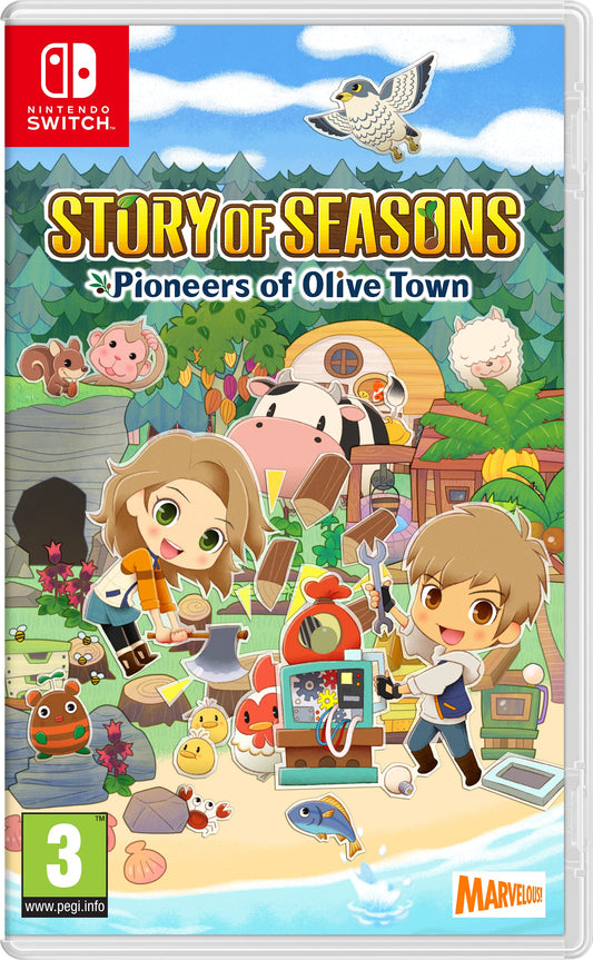 Gioco Story of Seasons Pioneers Of Olive Town per Nintendo Switch