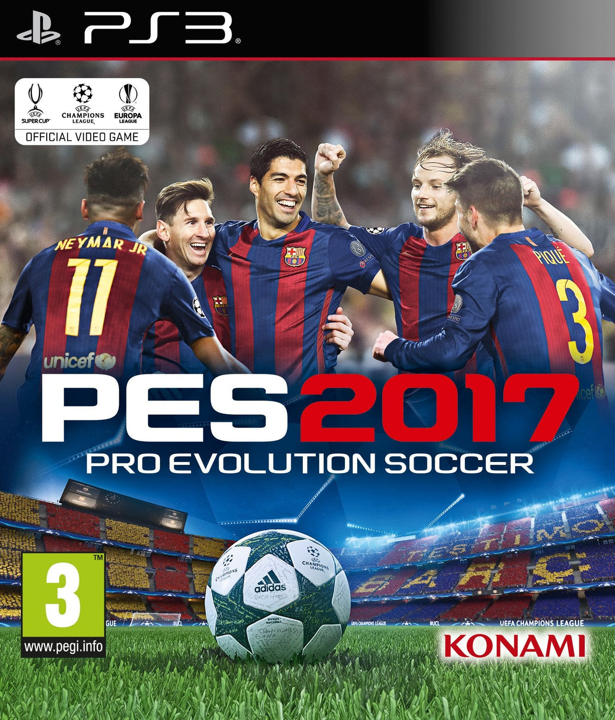 Gioco PES 2017 per PS3 Playstation 3