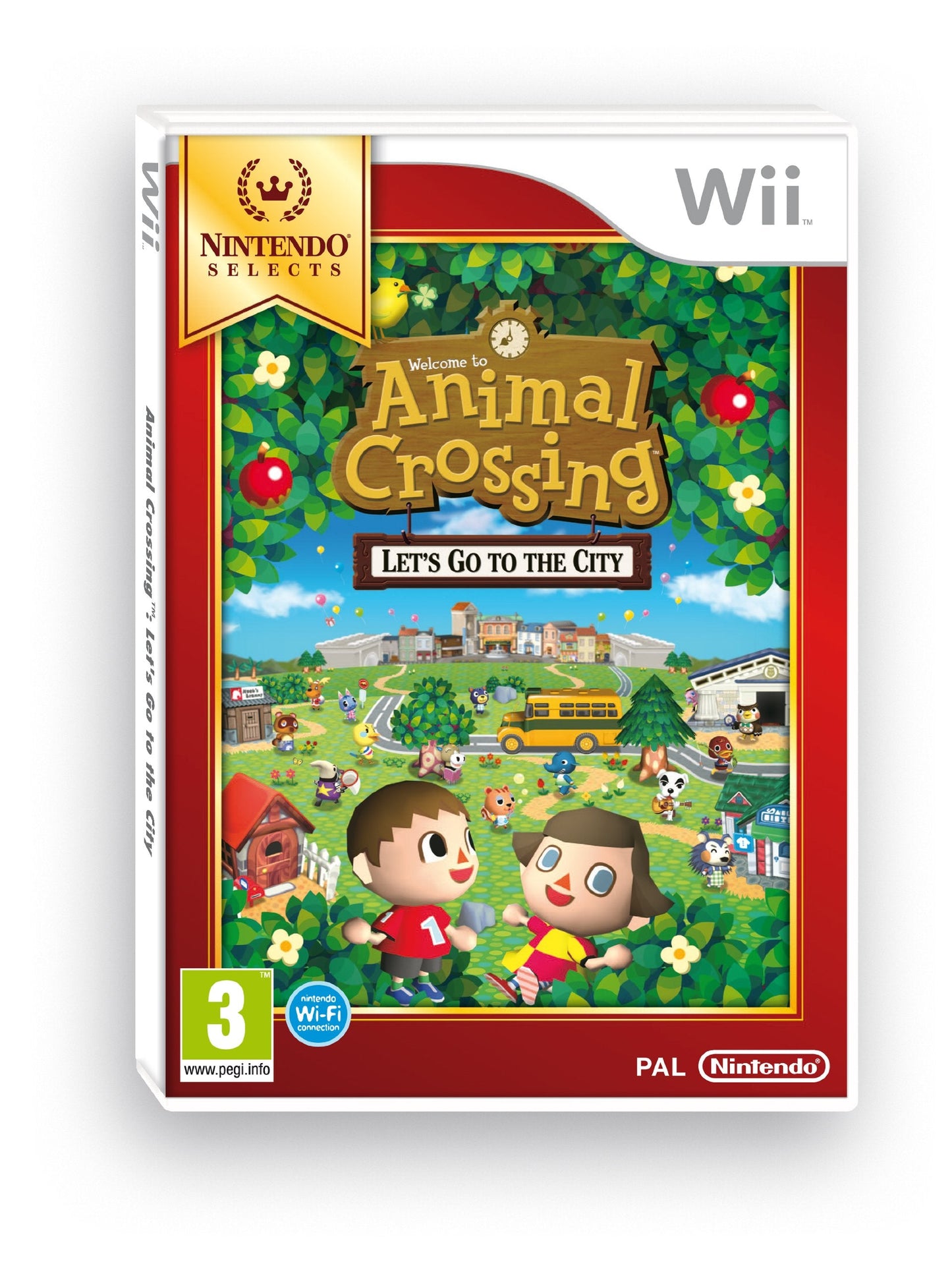 Gioco Animal Crossing Let's Go To The City per Nintendo Wii