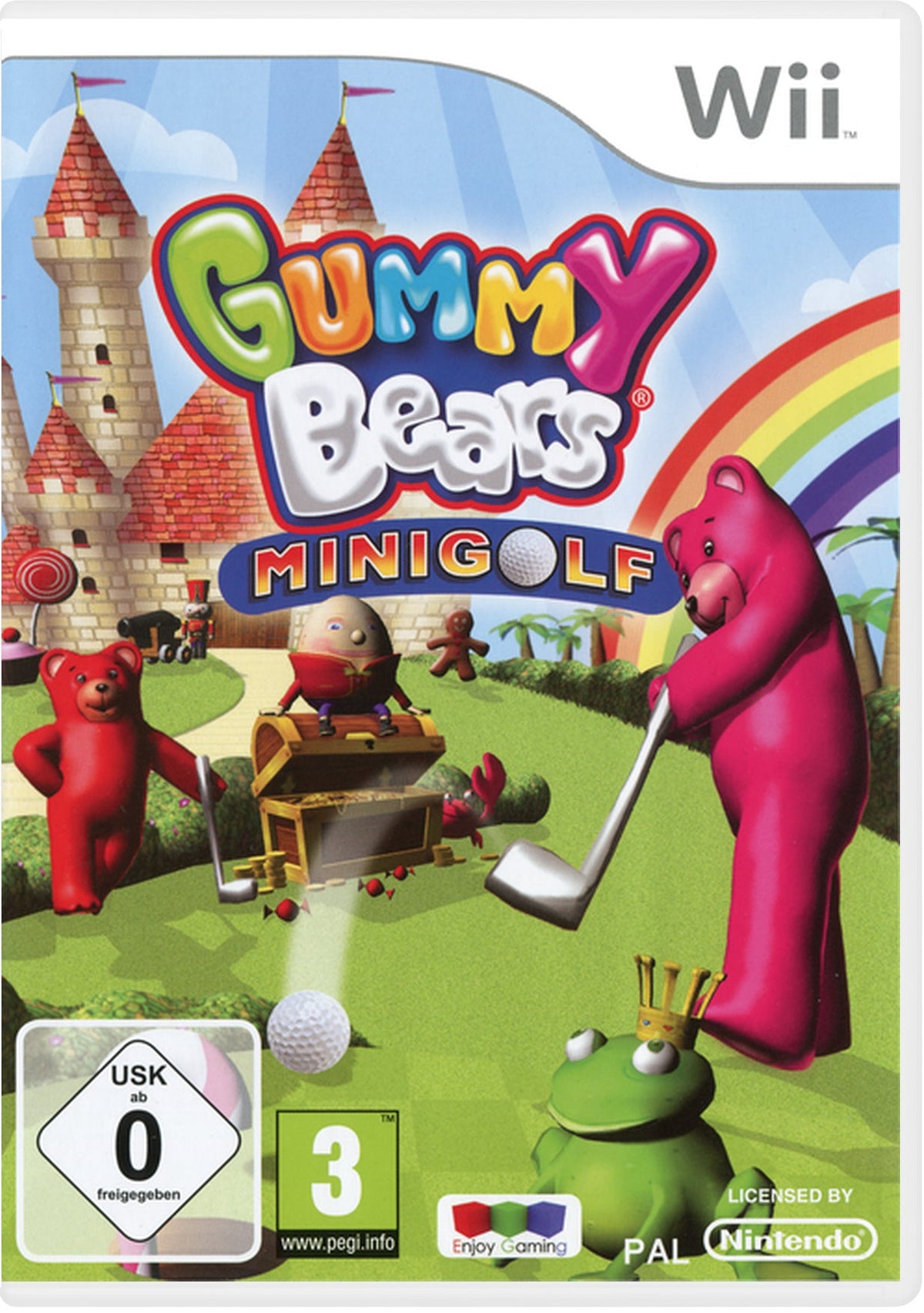 Gioco Gummy Bears Minigolf per Nintendo Wii