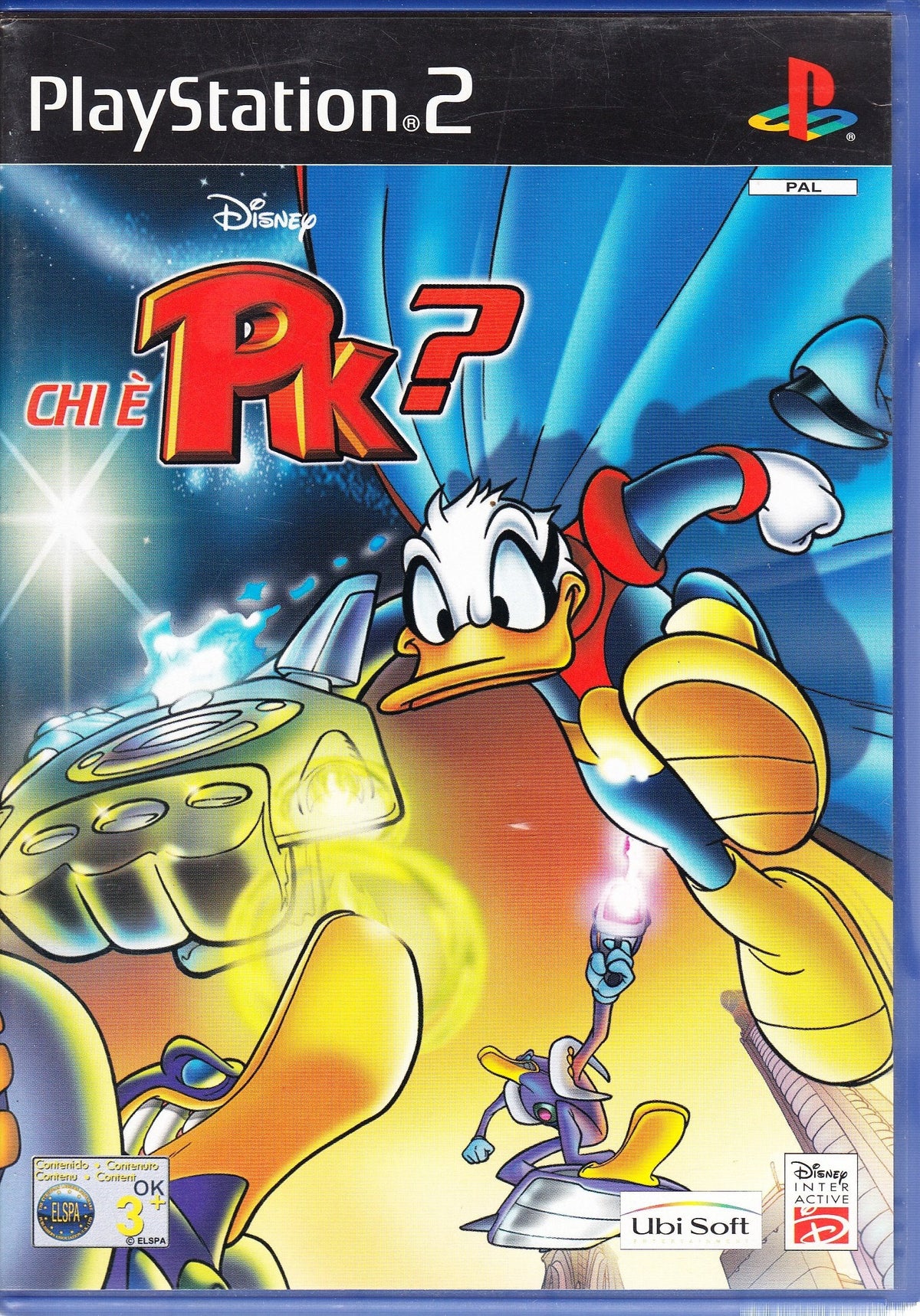Gioco Disney Paperino Chi è PK? per PS2 Playstation 2