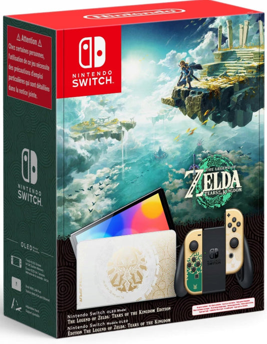 ✅Console Nintendo Switch OLED Edizione Zelda ✨In Garanzia🎁