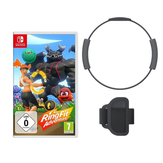 Gioco Ring Fit Adventure + Ring + Fascia per Nintendo Switch