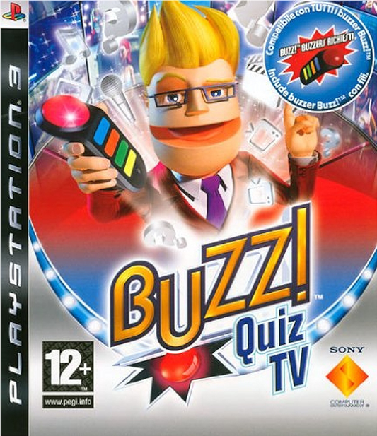 Gioco Buzz! Quiz TV + Scatola Completo PS3 Playstation 3