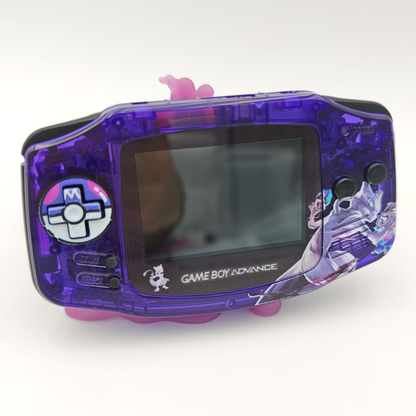 Nintendo Game Boy Advance Pokemon Mewtwo Custom Backlit Console