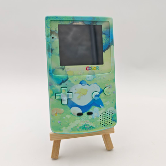 Nintendo Game Boy Advance Pokemon Snorlax Retroilluminato Console Custom
