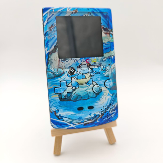 Nintendo Game Boy Advance Pokemon Blastoise Retroilluminato Console Custom