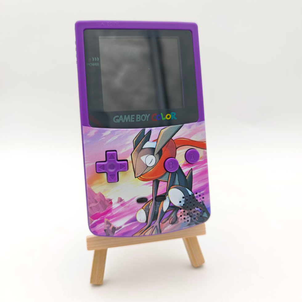Nintendo Game Boy Advance Pokemon Greninja Retroilluminato Console Custom