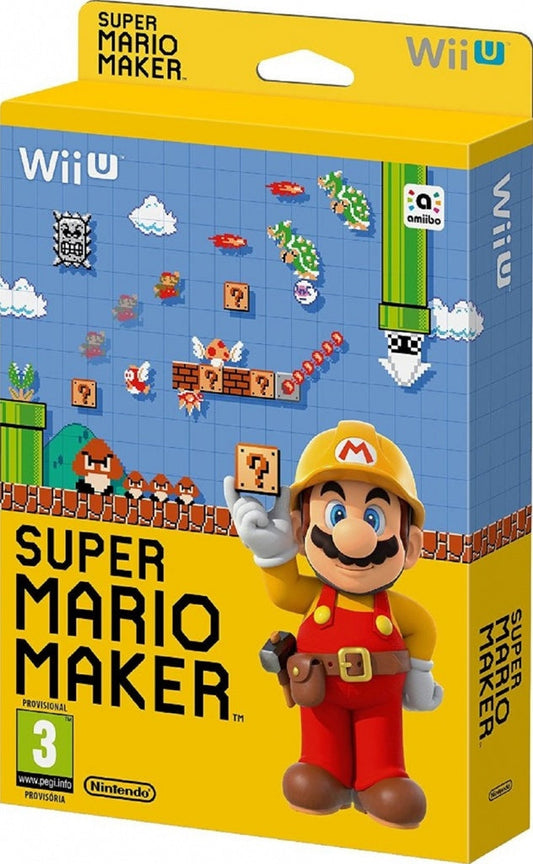 Gioco Super Mario Maker con Artbook - Completo per Nintendo Wii U