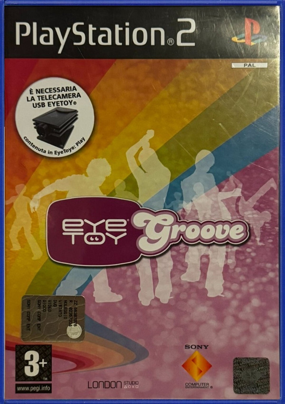 Gioco EyeToy Groove per PS2 Playstation 2
