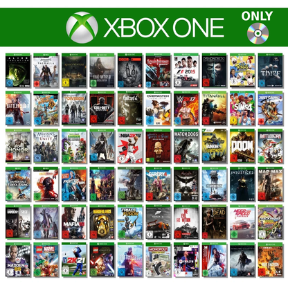 Xbox One Gioco a Scelta Solo Disco GTA Minecraft NFS Cod FIFA FF NBA