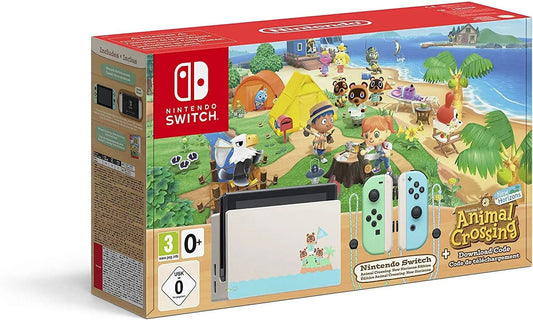✅Console Nintendo Switch Edizione Animal Crossing / Schermo + 2 Joycon ✨In