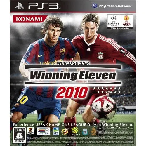Gioco Winning Eleven 2010 per PS3 Playstation 3