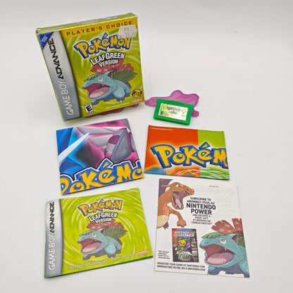 Pokemon Rosso Fuoco Verde Foglia Game Boy Advance GBA 100% ORIGINALE In Garanzia