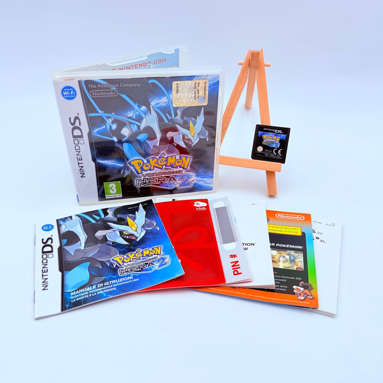Pokémon Schwarze Edition, Weiße Edition, Schwarze Edition, Nintendo DS Original – mit Garantie