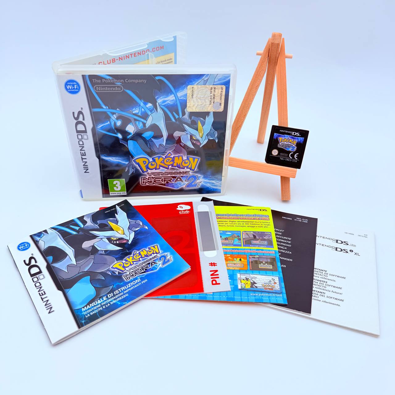 Pokemon Bianco 2 Nero 2 Nintendo DS NDS PAL 100% ORIGINALE Gioco - In Garanzia