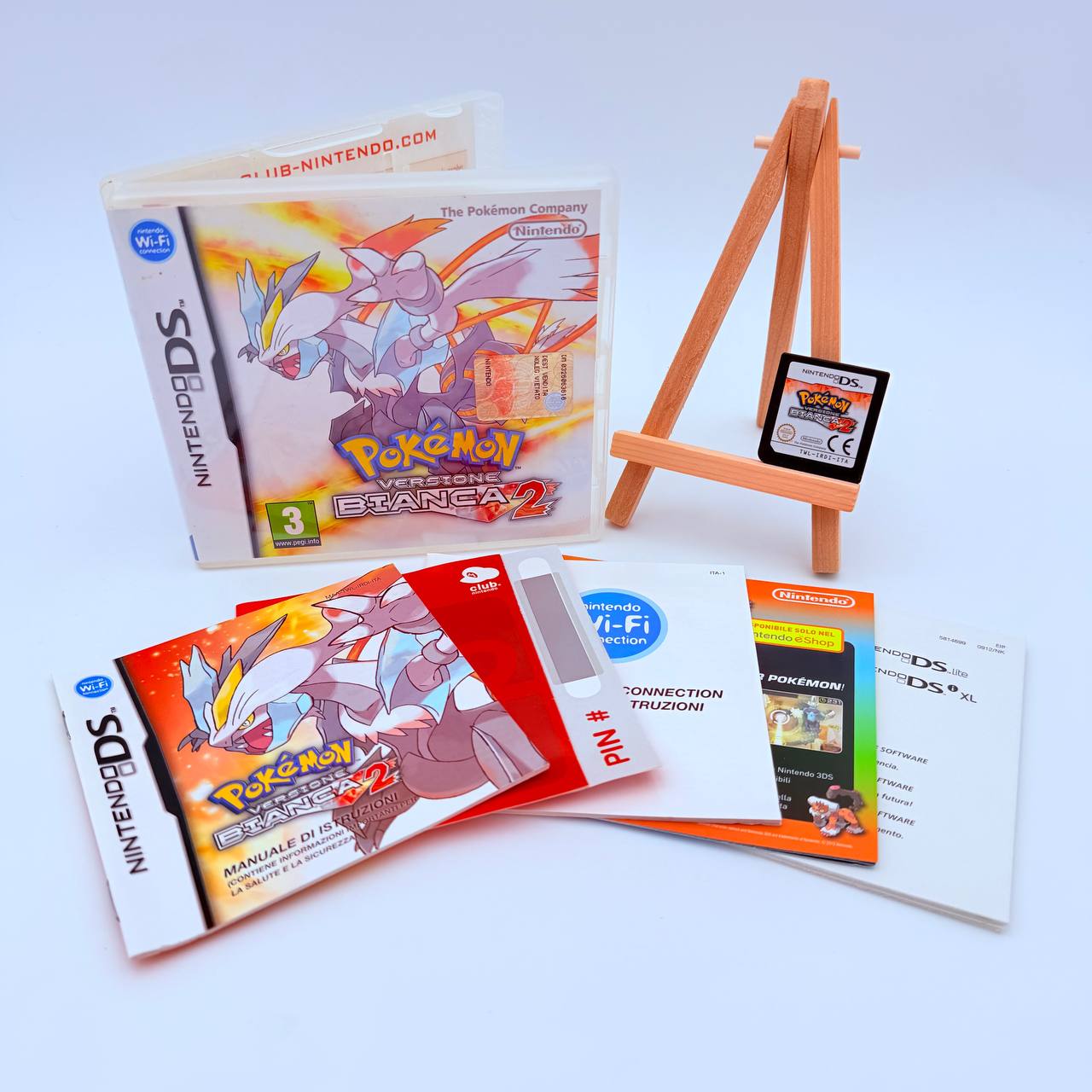 Pokemon Bianco 2 Nero 2 Nintendo DS NDS PAL 100% ORIGINALE Gioco - In Garanzia