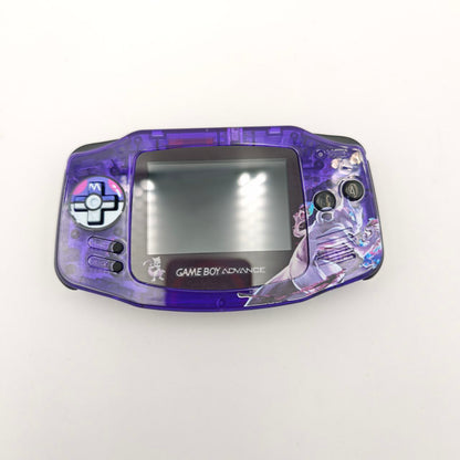 Nintendo Game Boy Advance Pokemon Mewtwo Custom Backlit Console