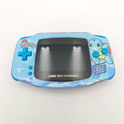 Nintendo Game Boy Advance Pokemon Squirtle Retroilluminato Console Custom