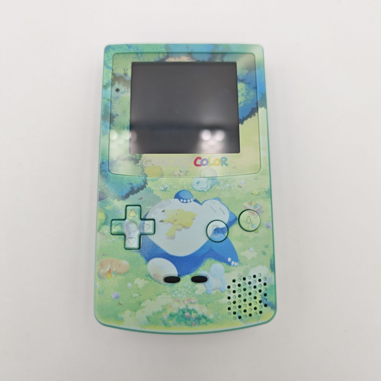 Nintendo Game Boy Advance Pokemon Snorlax Retroilluminato Console Custom